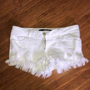 Hollister jean shorts